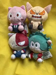 【ヒロアカ】僕のヒーローアカデミア　アニマルぬいぐるみセット 4種セット