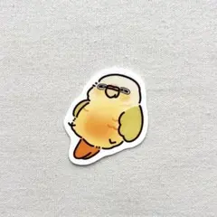 にぎころウロコインコステッカー サンチーク1枚