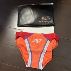 AQUX スイムウェア Sサイズ オレンジ　メンズ　ジュニア　Sサイズ