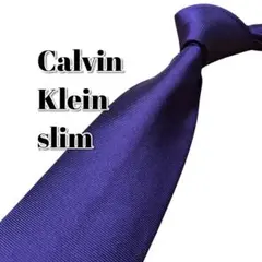 ★Calvin Klein slim★　カルバンクラインスリム　パープル系　無地