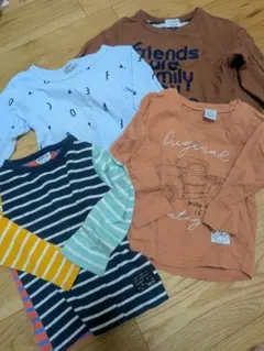 F.O.KIDS BREEZE他 長袖Tシャツ 4枚セット 90