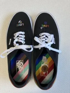 VANSバンズオーセンティックレインボー★US9.5★26㎝