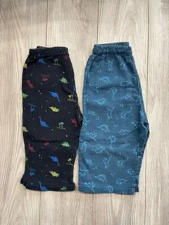 西松屋 ステテコ 恐竜 110 パジャマ 2点セット