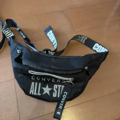 CONVERSE ボディバッグ ブラック