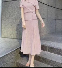 SNIDEL メローデザインワンピース