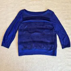 BODY DRESSING Deluxe（38）長袖ブラウス / ブルー /のサムネイル