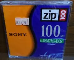 신품 미사용 品 SONY Zip 100MB メディア ZIP-100CF