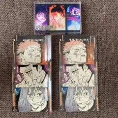 呪術廻戦　シールプリントコレクション　アクリルブロック　虎杖悠仁・東堂葵・真人