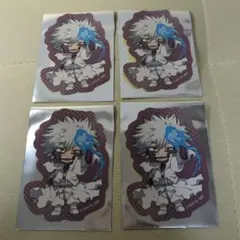 ヒロアカ GiGO 特典 オリジナルシール 荼毘 4枚セット