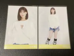 岩本蓮加 ルーズソックス 生写真 セミコンプ