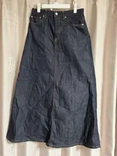 woad blue ウォードブルー　 Aラインデニムスカート