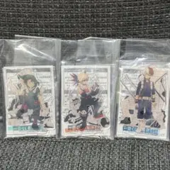 僕のヒーロアカデミア　ヒロアカ一番くじ 爆豪　緑谷　轟　アクリルスタンド