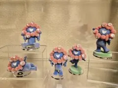 ミャクミャク　カラフルフロッキーフィギュア　推しカラー　5種類セット ミャクミャク カラフルフロッキーフィギュア 推しカラー 5種類セット