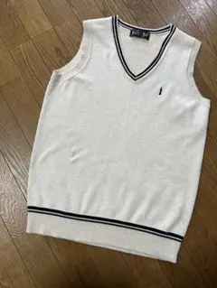 EAST BOY ホワイト スクールベスト 学生 11号 L ※難アリ