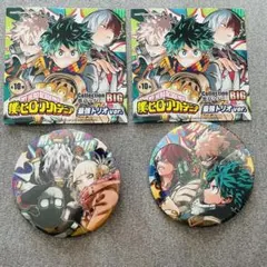僕のヒーローアカデミア 原画展　コレクション缶バッジBIG 最強トリオ ver.