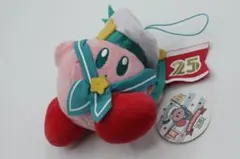 新品未使用　星のカービィ　ぬいぐるみストラップ　タグ付き　25周年