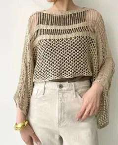 HAVEL studio LINE N CROCHET PILLOVERのサムネイル