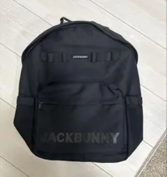 超美品】Jack Bunny リュックブラック美品 黒バックパック - メルカリ