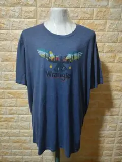 Wrangler ネイビー Tシャツ ルーズフィット　US古着