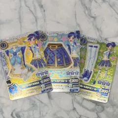 アイカツカード ブルートルテ レア 霧矢あおい