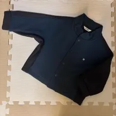 【極美品】FITH フィス　ブルーグリーン×ネイビー　ボタン式ジャケット　110