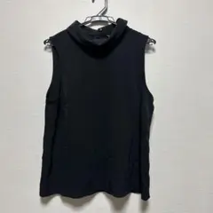 H&M ブラック ノースリーブ トップス