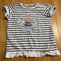 petit main ボーダー Tシャツ 130cm