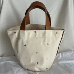 LUDLOW ラドロー Canvas tote XS ハート - メルカリ