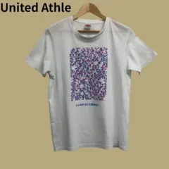 ユナイテッドアスレ　ホワイト　半袖Tシャツ　丸首　ハイクオリティ　メンズ　L