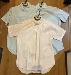 azabu tailor 半袖ドレスシャツ　3枚セット　麻布テーラーのサムネイル