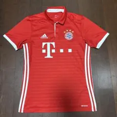 【美品】adidas FCバイエルン 16/17 ホーム ユニフォーム S