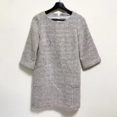 theory luxe セオリーリュクス ツイード ワンピース 40