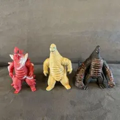 ウルトラマンシリーズ 怪獣フィギュア 3体セット