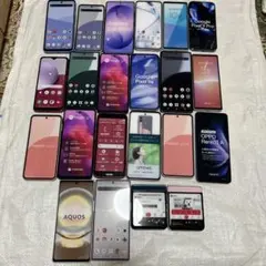 50 スマートフォン モックアップ 展示用サンプル 複数セット