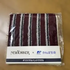 NEWYORKER かんぽ生命 オリジナルハンドタオルのサムネイル