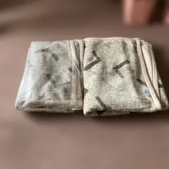 シングル二枚重ねアクリル毛布 140x210cm 同じ柄2枚まとめ売り