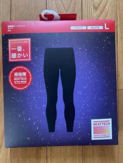 ユニクロ超極暖ブラック レギンス L