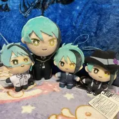 ツイステ ジェイド エクストラぬいぐるみ マスコット 4点セット