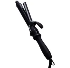 サロニア　ヘアアイロン 25mm　黒 コテ SALONIA ブラック