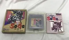 【ゲームボーイ】魔界塔士Sa・Ga (サガ) 箱・説明書付