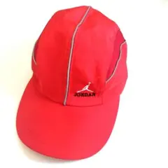 《夏物特価》【良品】JORDAN キャップ レッド フリーサイズのサムネイル