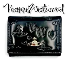 【新品✦超人気】Vivienne Westwood 三つ折り財布 ブラック 黒