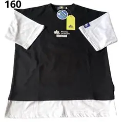 新品 未使用 キッズ ロゴスパーク Tシャツ ブラック160