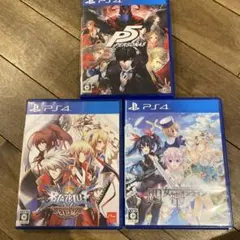 ps5.ps4ソフト3本セット ソフト3本 PS5 PS4 - メルカリ