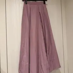 rienda フレアスカート サイズS パープル
