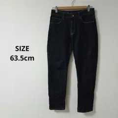 無印良品　MUJI デニム　ジーンズ　スリム　テーパード　25