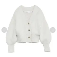 snidel Sustainableローゲージカーディガン