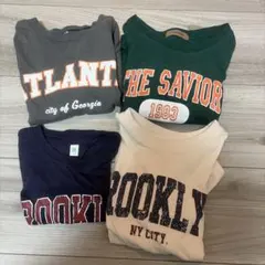 キッズ　TシャツロンT 4点セット まとめ売り