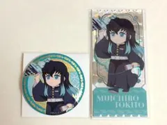 中国限定 鬼滅の刃 非遺シリーズ 時透無一郎 アクリルチケット+缶バッジ