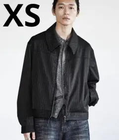 TECH WOOL GABARDINE ZIP BLOUSON【SET-UP】